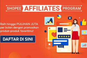 Promosi Program Afiliasi Shopee - Raih Puluhan Juta Per Bulan